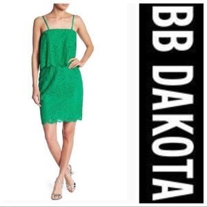 RSVP by BB Dakota Emerald Green Knit Dress